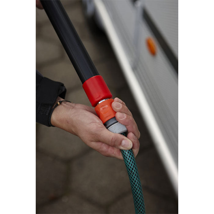 Vikan Teleskopskaft 163-275 cm med Gardena Kobling