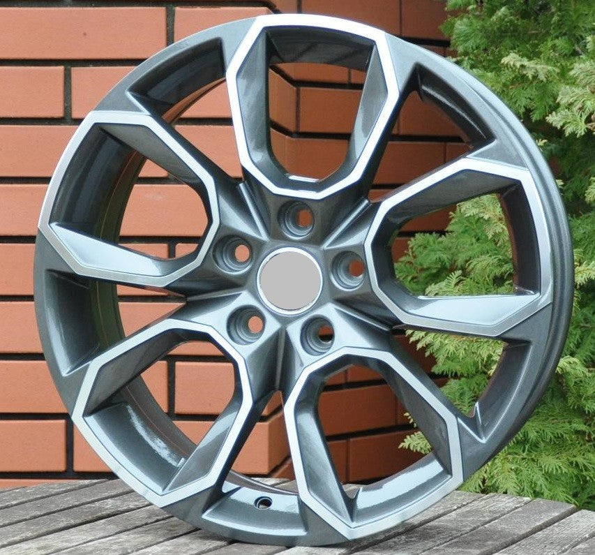 PDW SK516/791/1310 Alufælge 18" 5x112 ET42 – Poleret/grafit (sæt á 4)