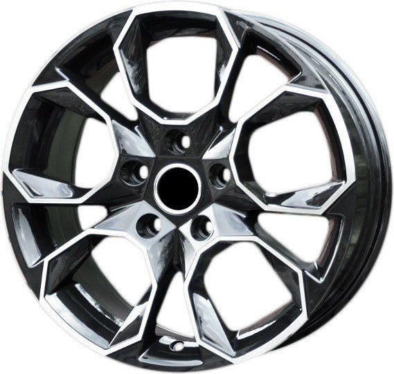 PDW sk516/5208 Alufælge 18" 5x112 ET40 – Poleret/sort (sæt á 4)