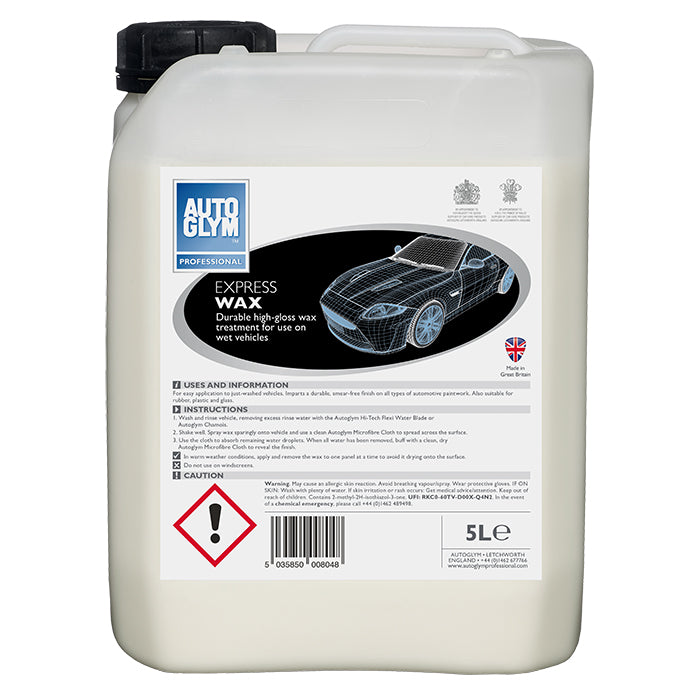 Autoglym Express Wax Flydende Carnauba Voks (5 liter)