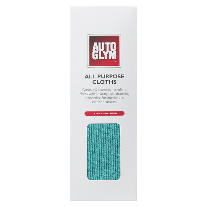 Autoglym All Purpose Mikrofiberklud 40x40cm (3 stk.)