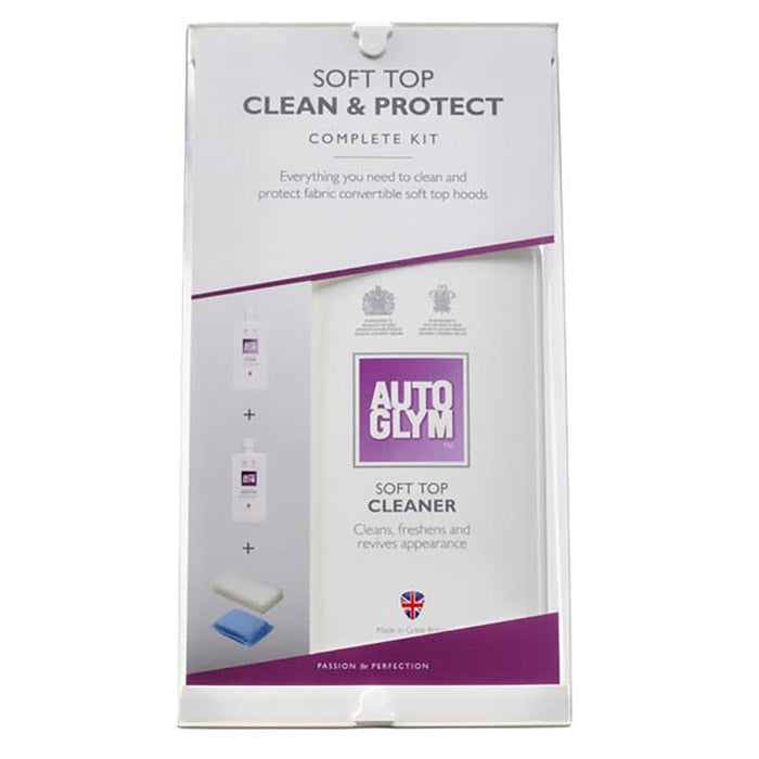 Autoglym Soft Top Clean & Protect Kalechepleje Sæt (2x500 ml)