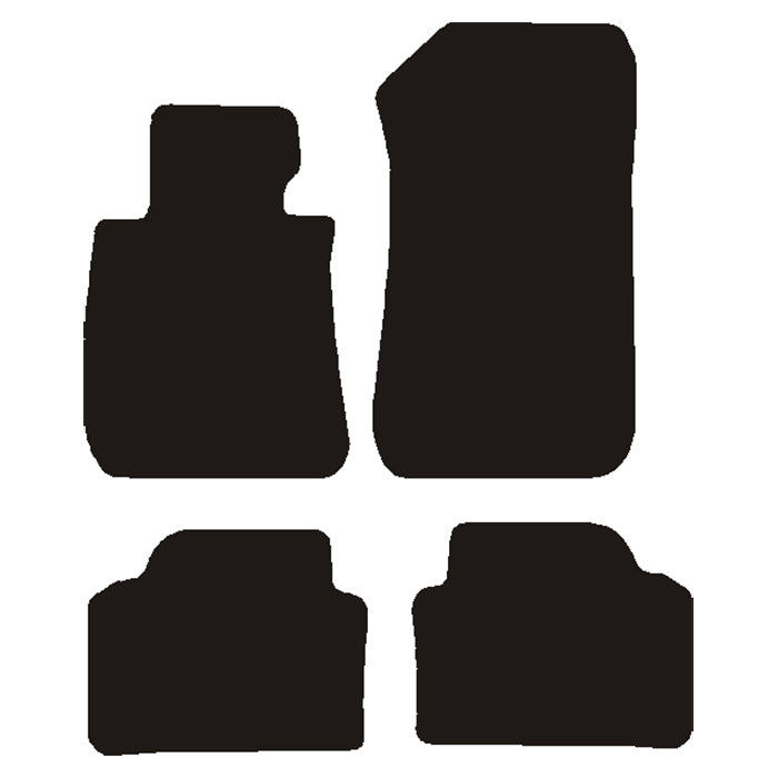 Velour måtter BMW 3-serie E90 og E91 Coupe 2005-2011