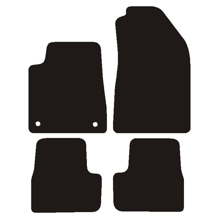 Velour Måtter Citroën C3 IV 2024-