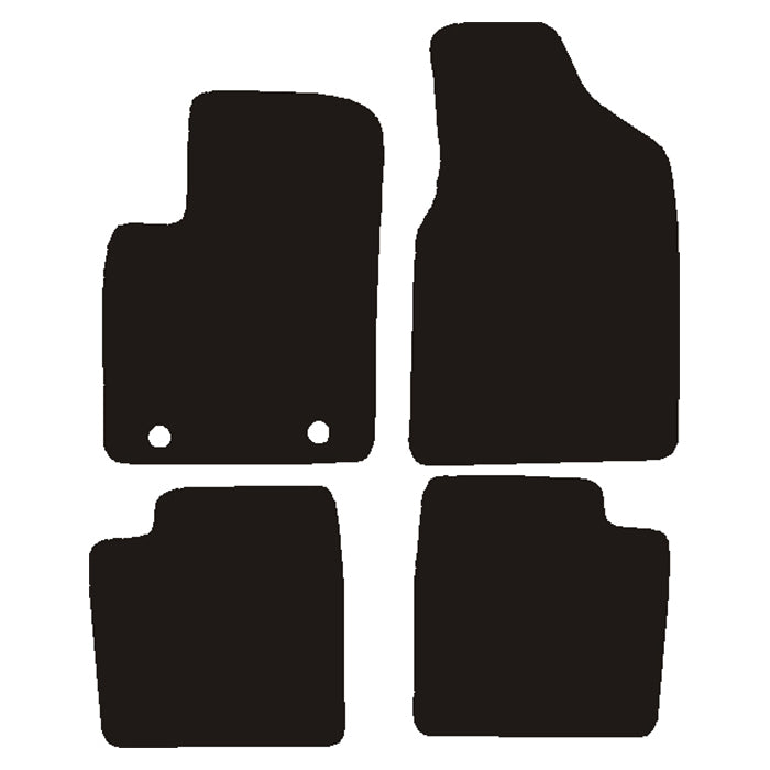 Velour måtter Ford Ka 2008-