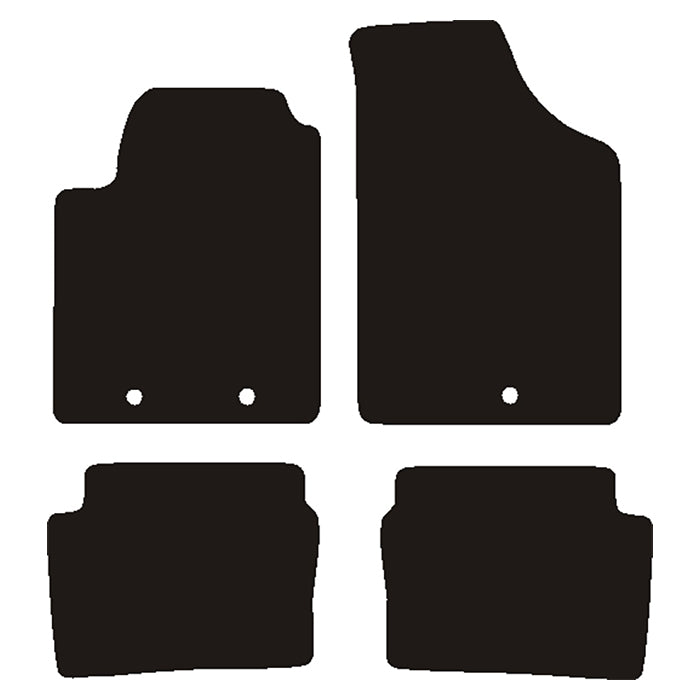 Velour måtter Hyundai i10 2009-2013