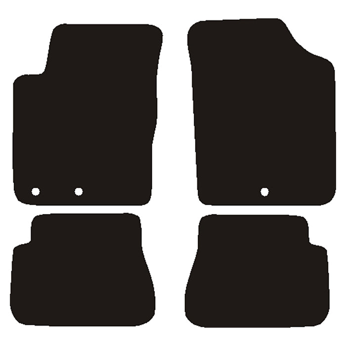 Velour måtter Kia Picanto 2008-05/2011