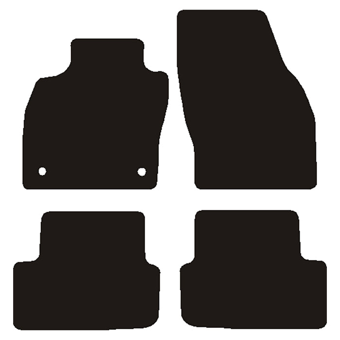 Velour måtter Seat Ibiza 6F 07/2017-