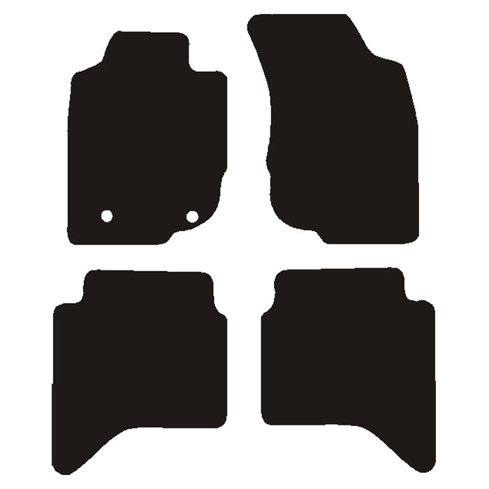 Velour måtter Toyota Hilux 2006-2015
