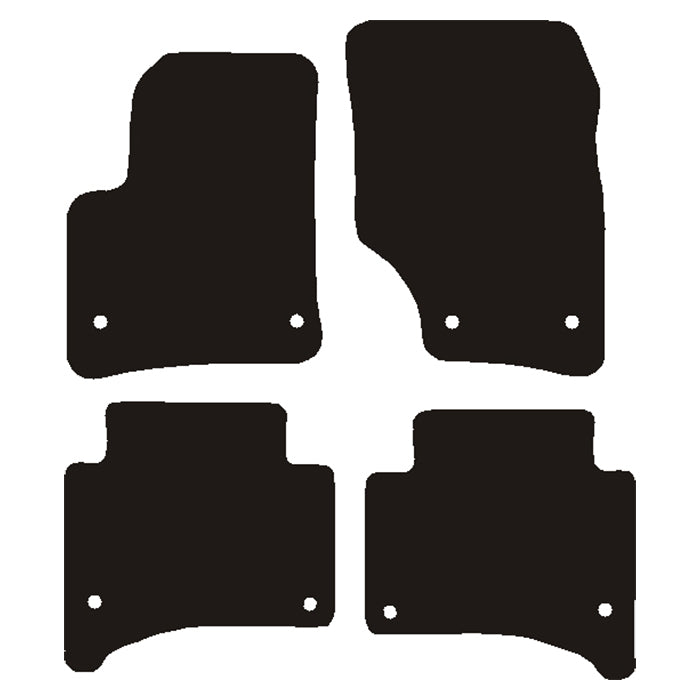 Velour måtter VW Touareg 2003-2010