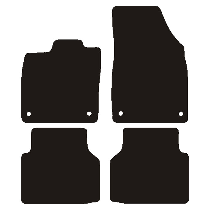 Velour måtter VW ID.4 E21 og ID.5 E39 2020-