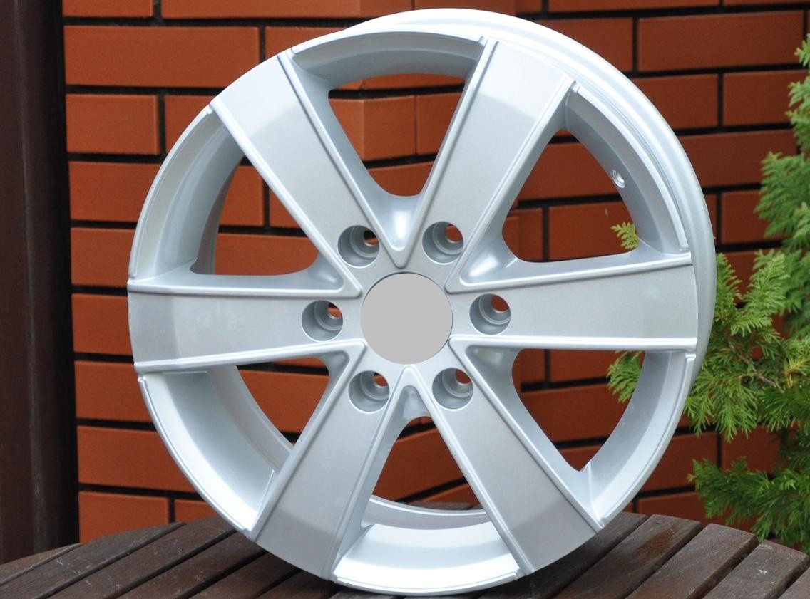 PDW 474 Alufælge 16" 6x130 ET60 – Sølv (sæt á 4)