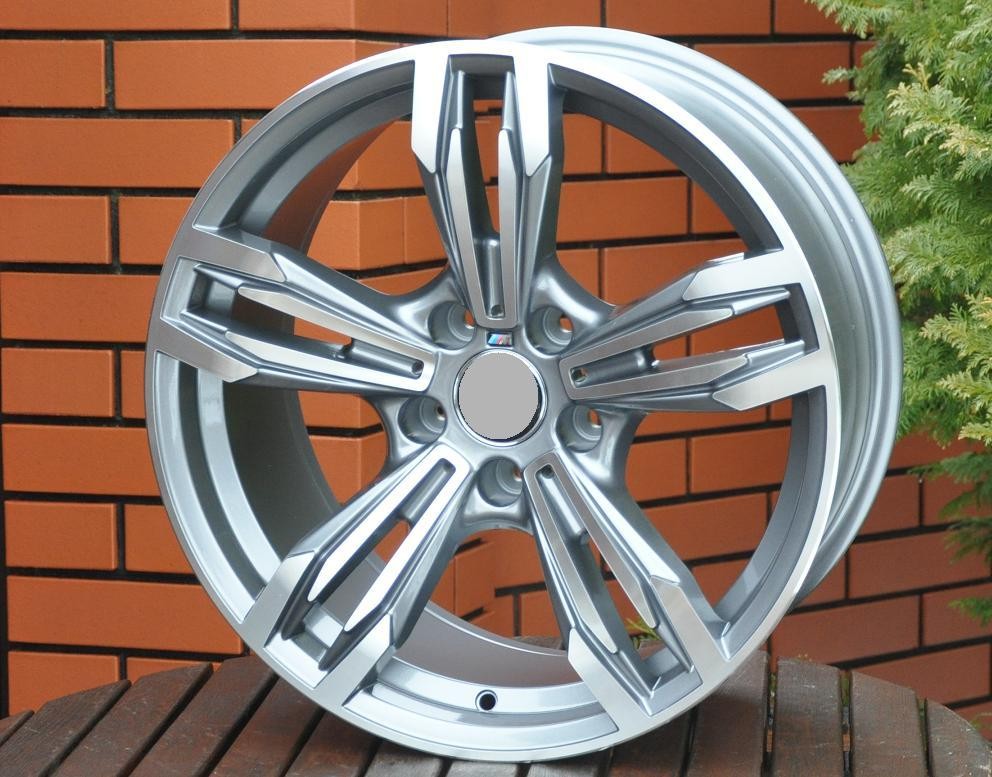PDW 983/5081 Alufælge 19" 5x120 ET33 – Poleret/grafit (sæt á 4)
