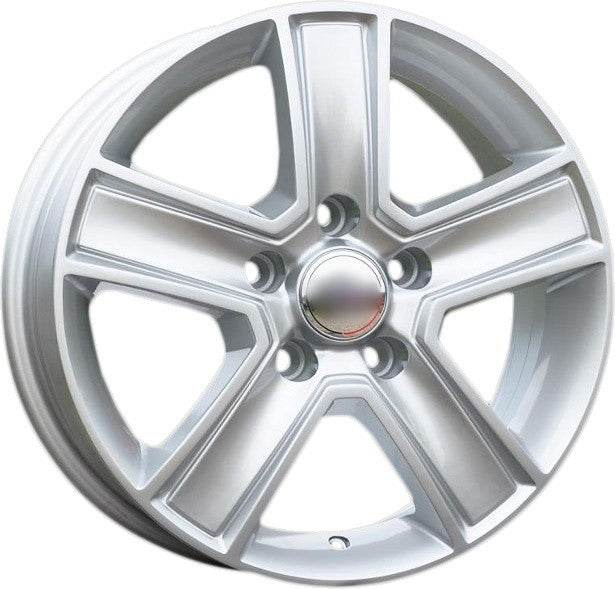 PDW 473 Alufælge 16" 5x118 ET45 – Sølv (sæt á 4)
