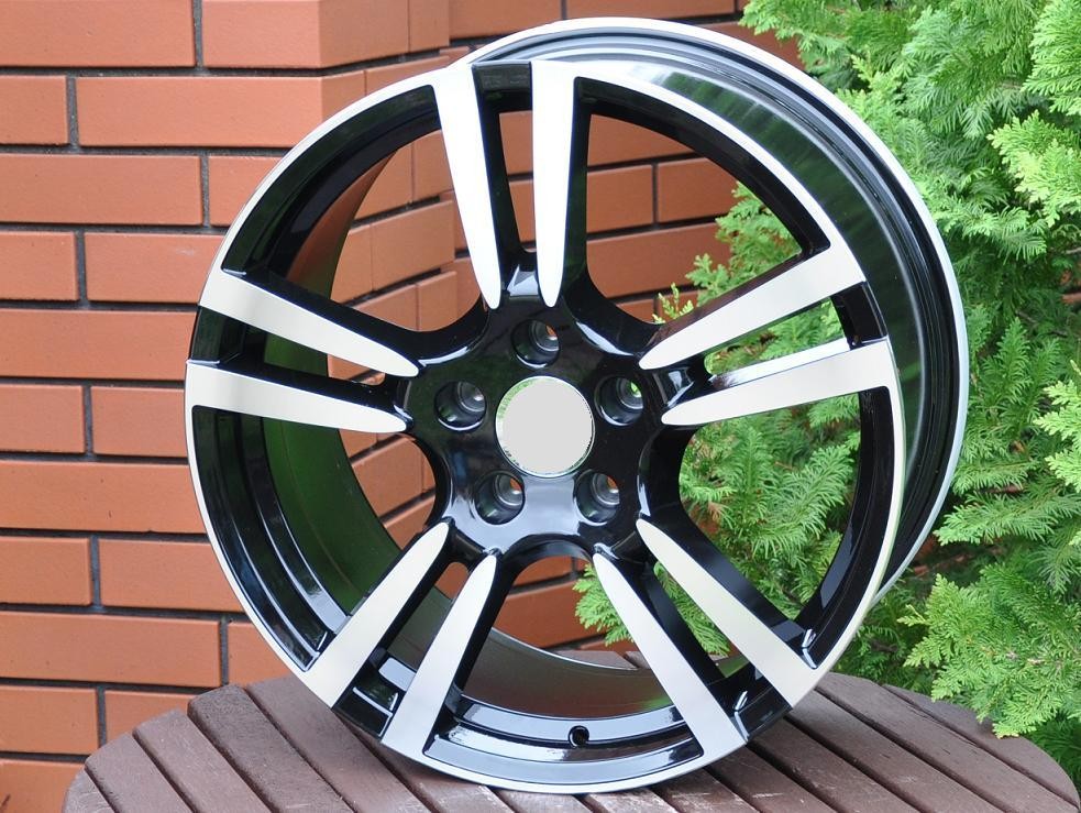 PDW 249/946/270 Alufælge 20" 5x130 ET55 – Poleret/sort (sæt á 4)