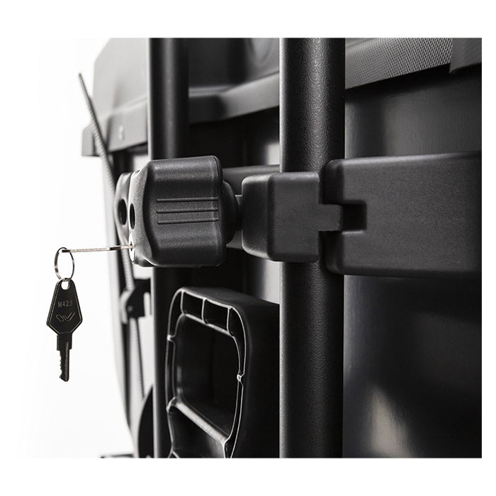 Menabo Mizar bagageboks 300L sort + Alcor bundle