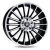 Keskin KT15 Alufælge 17" 5x112 ET38 – Poleret/sort (sæt á 4)