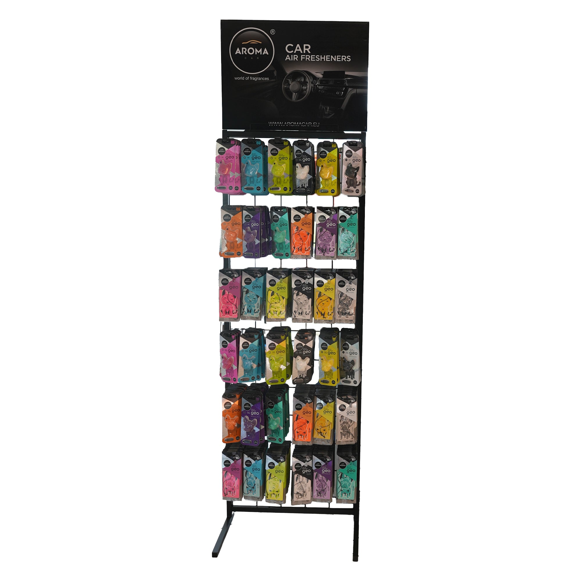 AromaCar Duftfrisker Diplay (36 varianter)
