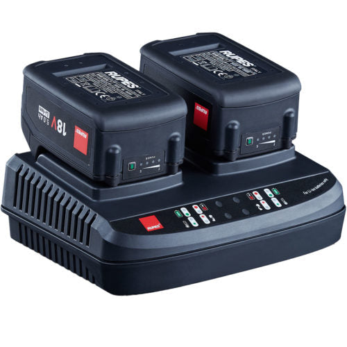 Rupes Dobbelt Batteri Oplader (uden batterier)