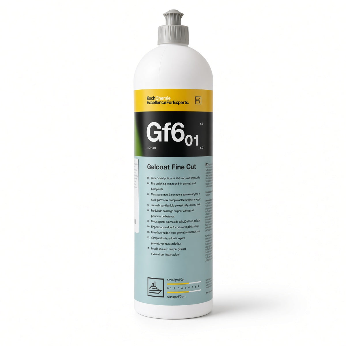 Koch Chemie Gelcoat Fine Cut Mellem Marinepolermiddel