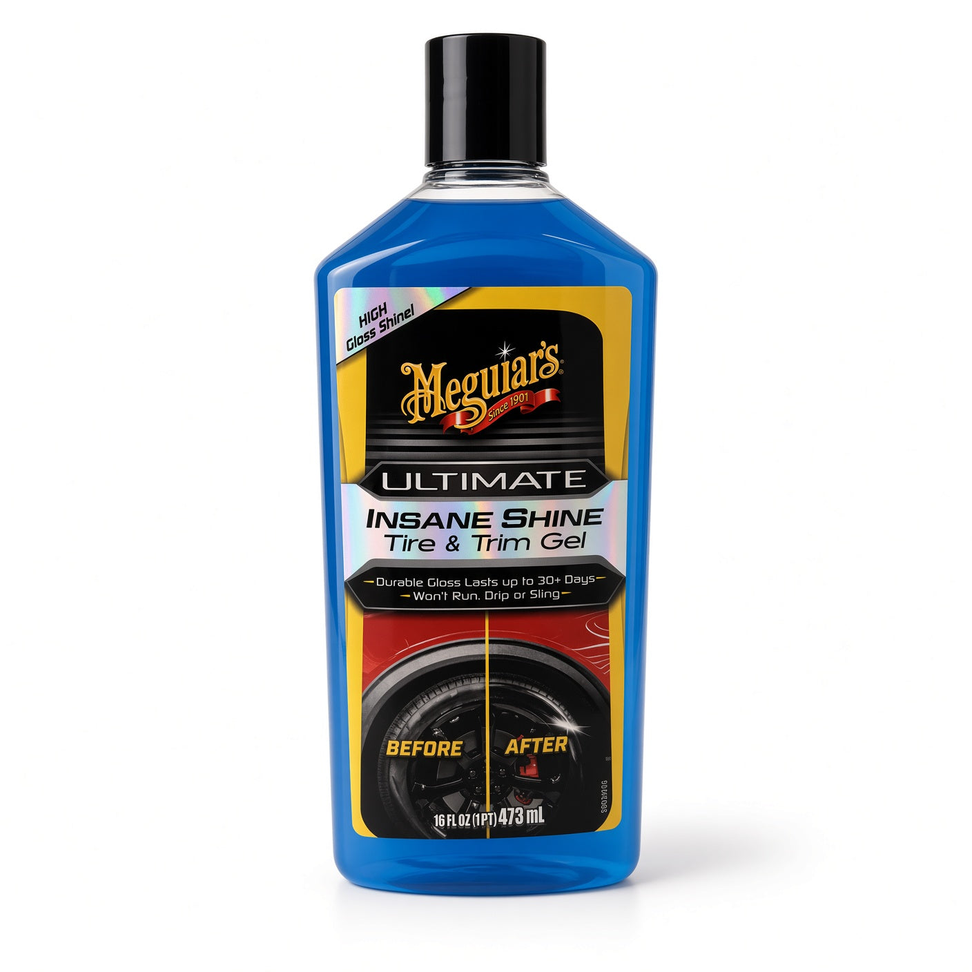 Meguiars Ultimate Insane Shine Tire & Trim Gel Dæk & Plastpleje (473m)