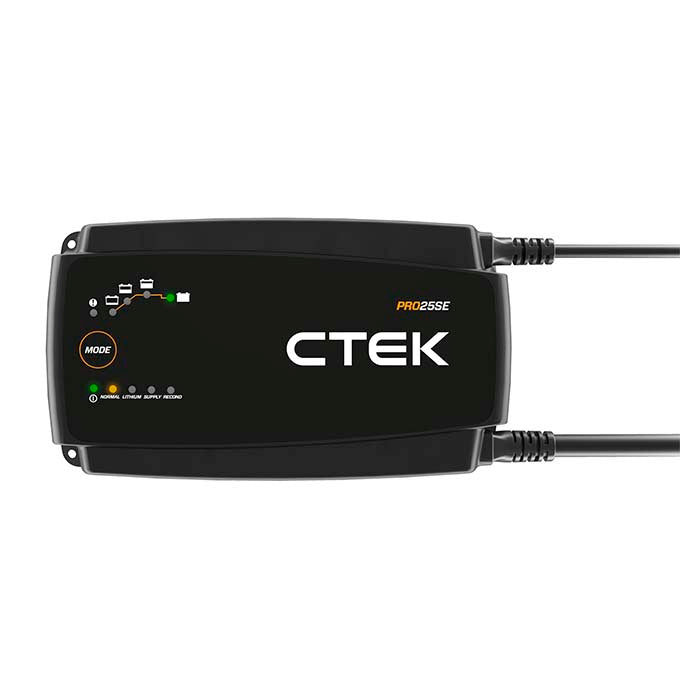 CTEK PRO25SE lader multi 12 V 25 A, 6 m kabler