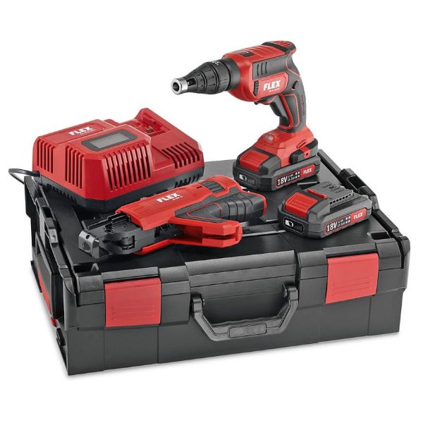 Flex akku gipsskruemaskine DW 45 18.0-EC M/2.5 sæt