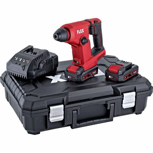 Flex Akku Borehammer FHE 1-16 18.0-EC TC 2,5 Sæt