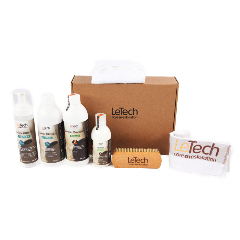 LeTech Leather Care Kit Advanced