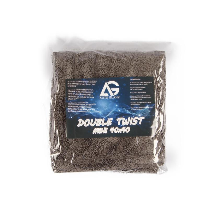 Auto Glanz Double Twist Mini Microfiber Håndklæde (40x40 cm) (80 stk)