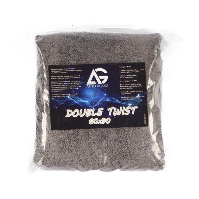 Auto Glanz Double Twist Microfiber Håndklæde (90x60 cm) (1200 GSM)
