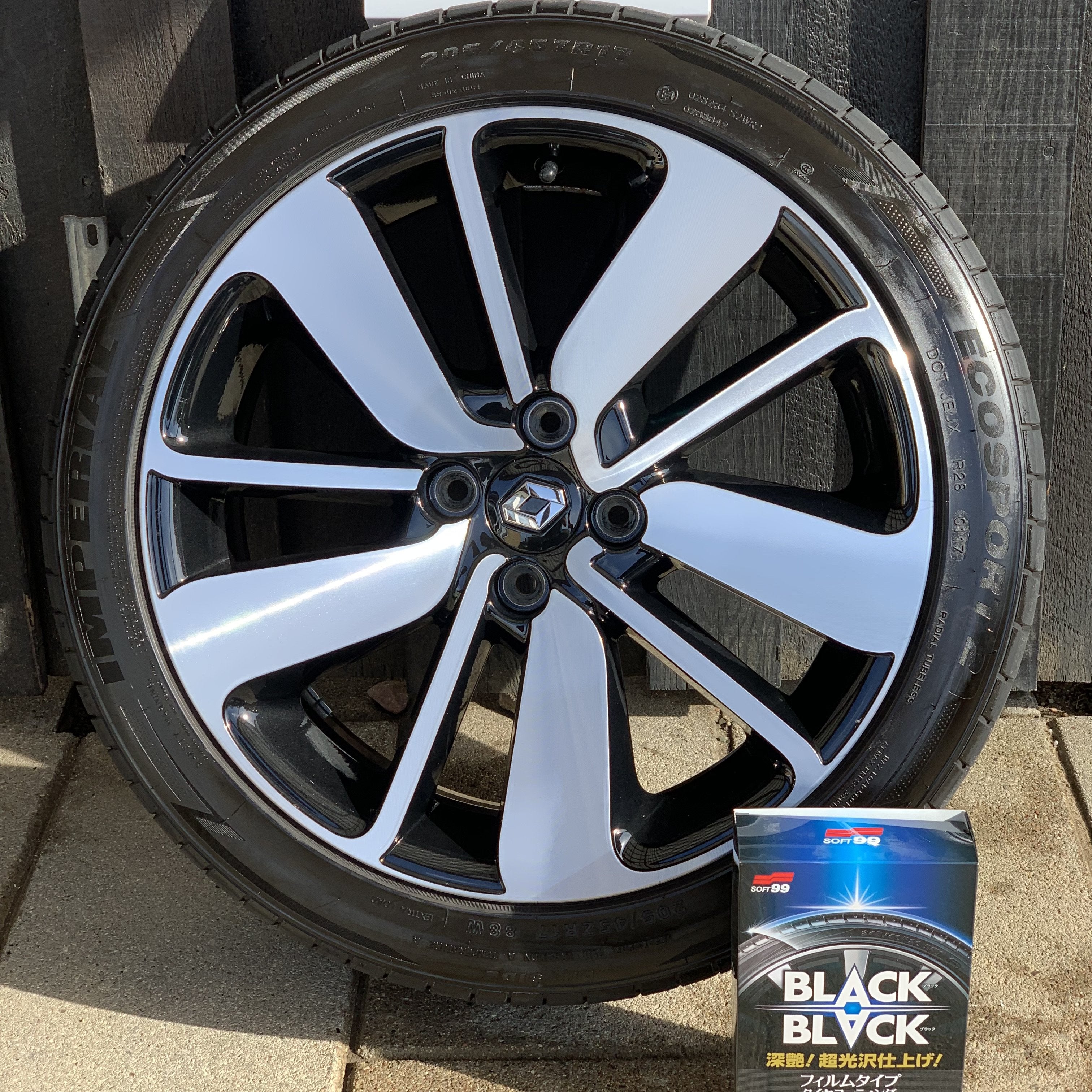 Soft99 Black Black Hard Tire Coat Dækglans