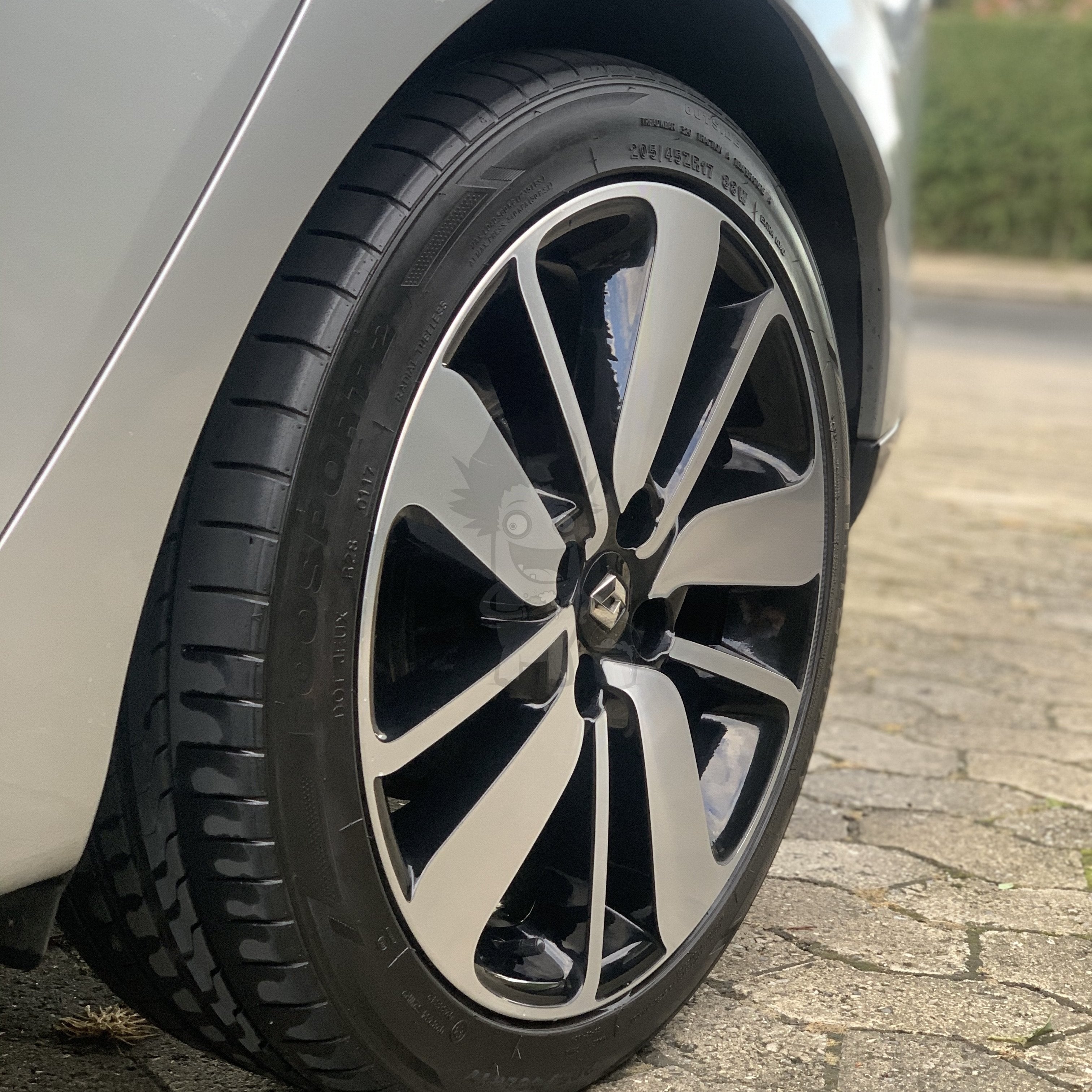 Auto Glanz Über Schwarz Dækglans
