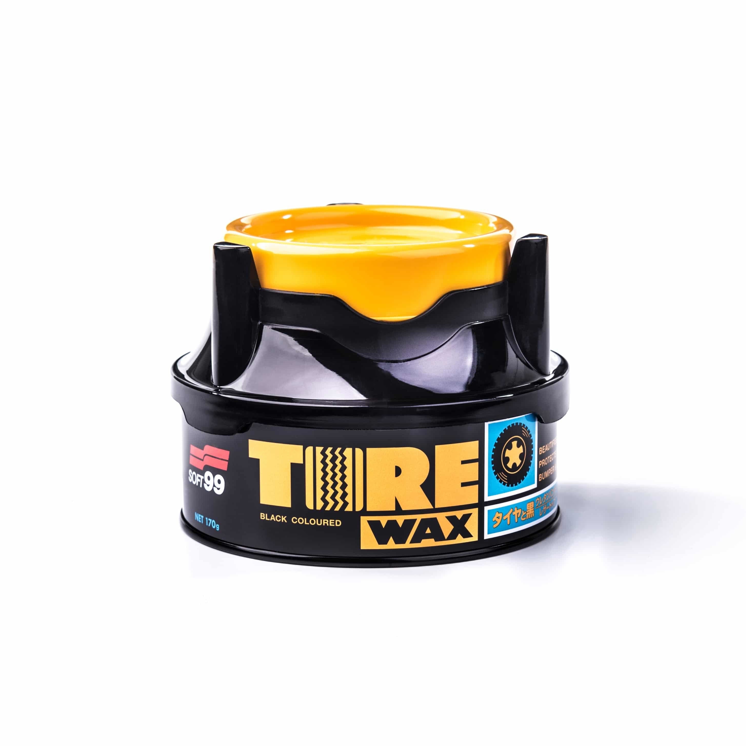 Soft99 Tire Black Wax Dækvoks Med Farvepigment