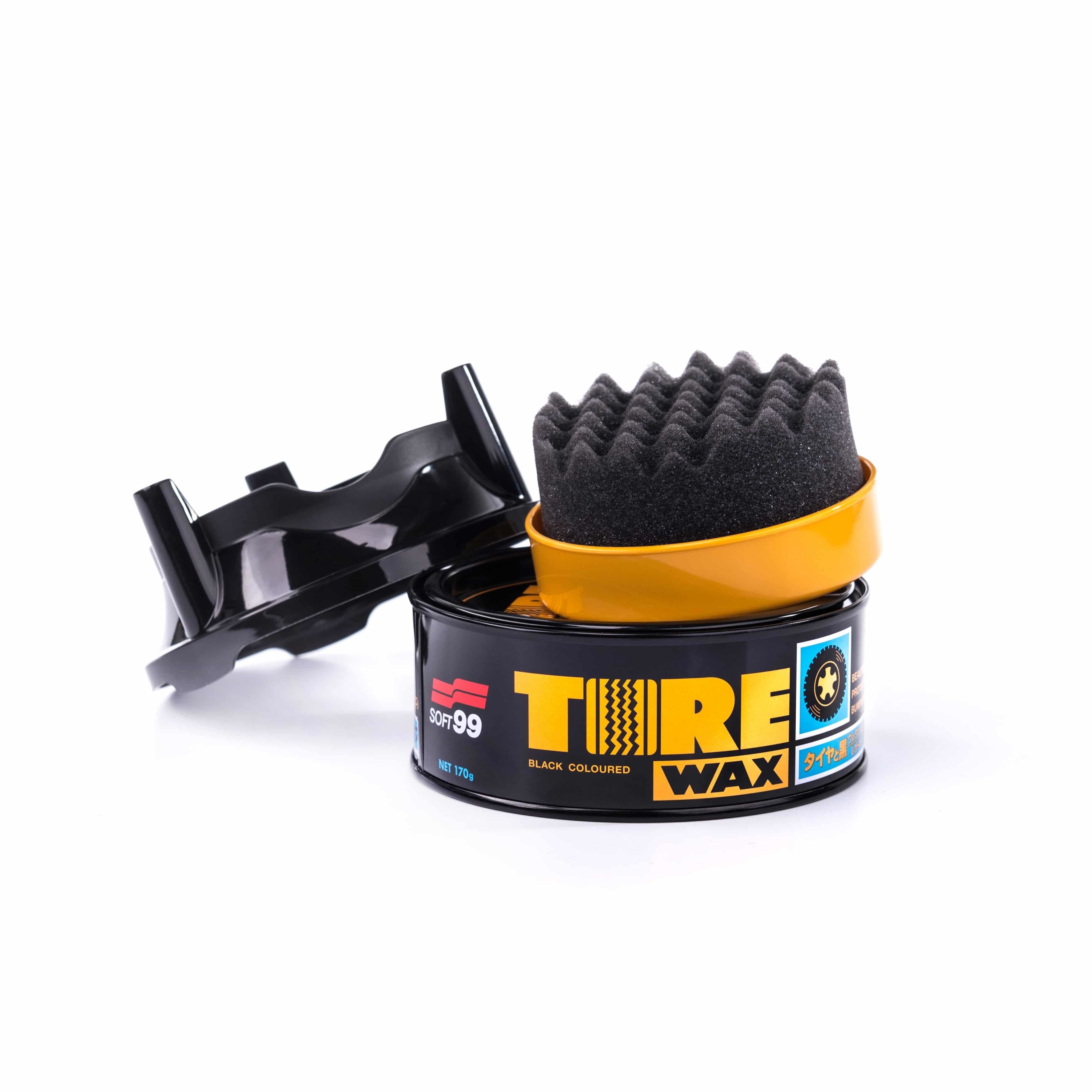 Soft99 Tire Black Wax Dækvoks Med Farvepigment