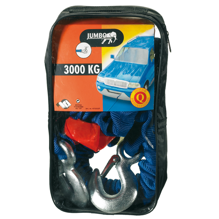 Slæbetov Jumbo 3000kg elastisk