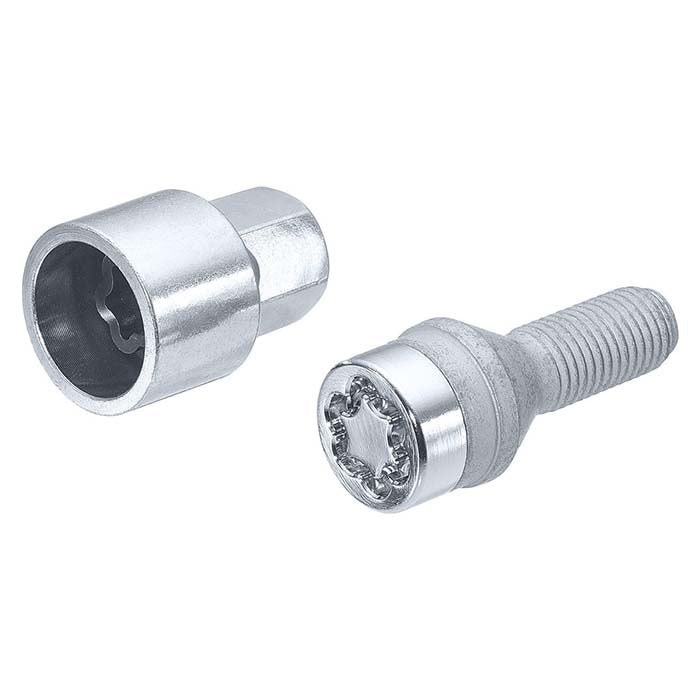 Mcgard låsebolt m14x1.25 kegle krom