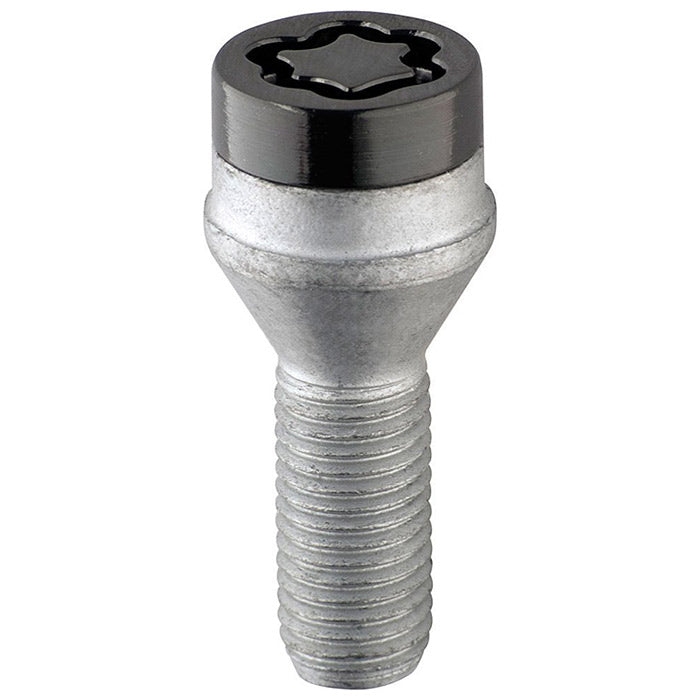 Mcgard låsebolt m12x1.75 kegle sort