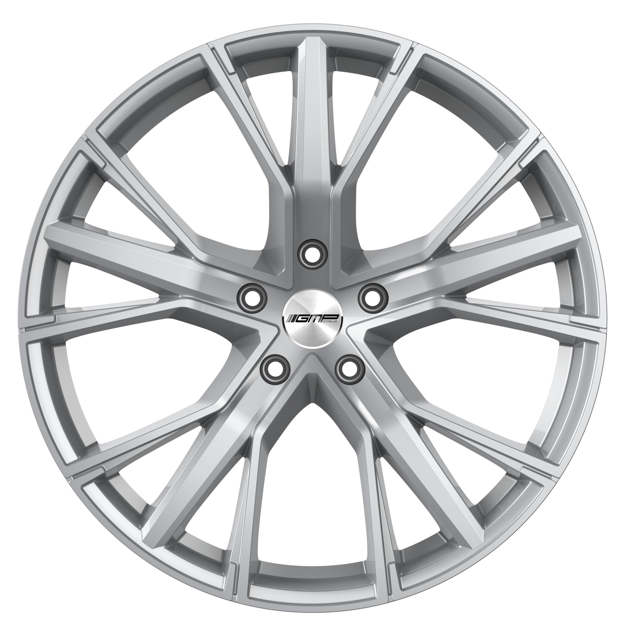 GMP Italia GUNNER Alufælge 18" 5x112 ET25 – Sølv (sæt á 4)