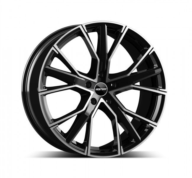 GMP Italia GUNNER Alufælge 22" 5x112 ET26 – Poleret/sort (sæt á 4)