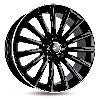 Keskin KT18 Alufælge 17" 5x112 ET38 – Poleret/sort (sæt á 4)