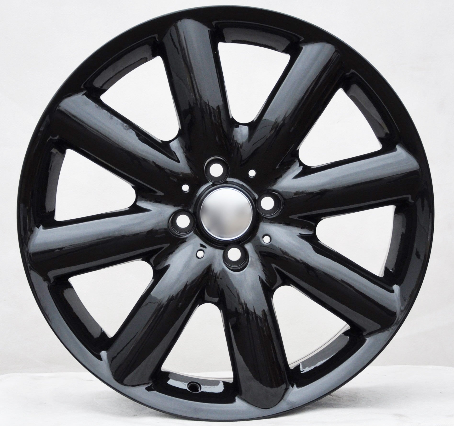 PDW 883 Alufælge 17" 4x100 ET48 – Sort (sæt á 4)