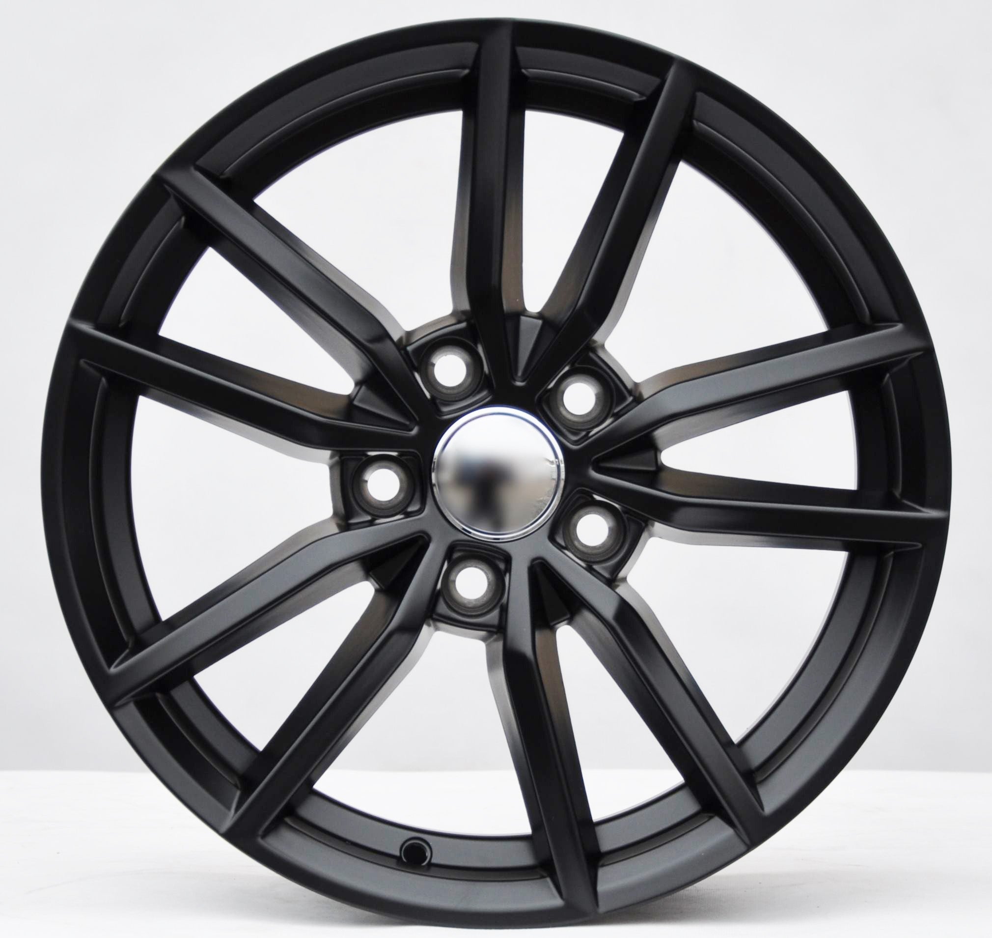 PDW FE03/864 Alufælge 16" 5x112 ET42 – Sort (sæt á 4)