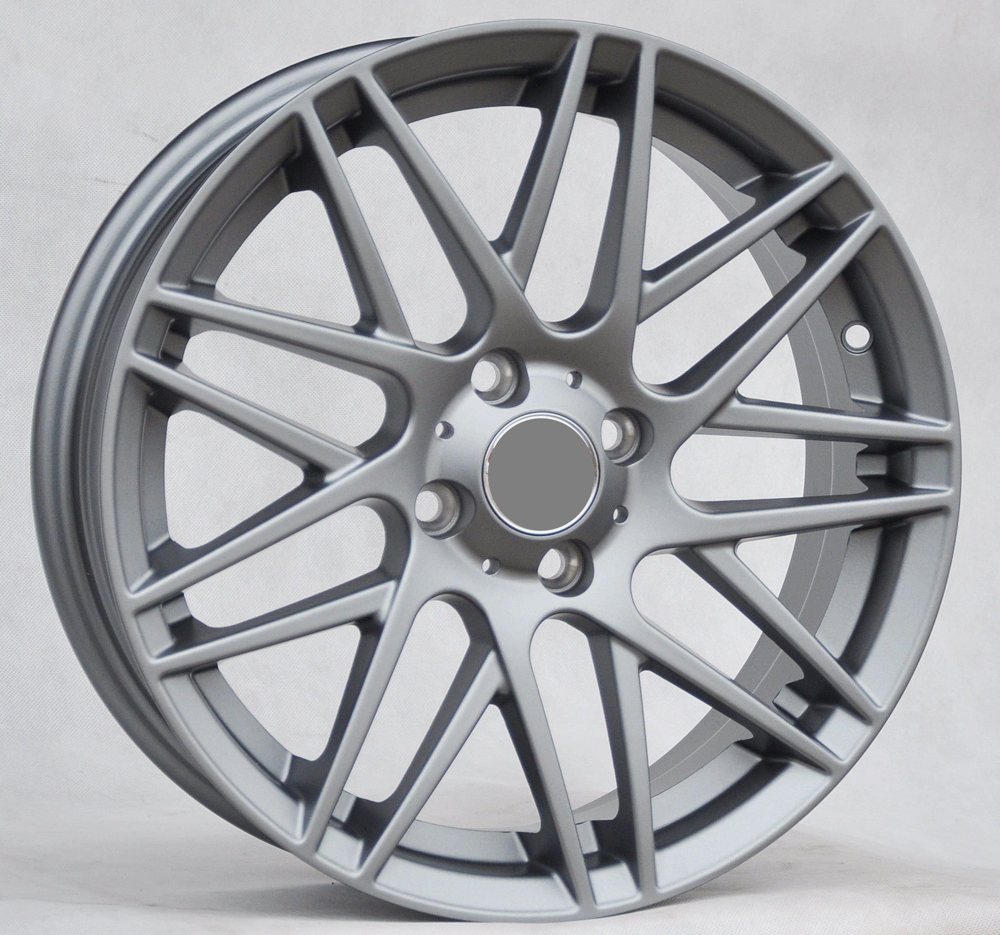 Haxer HX013g Alufælge 16" 3x112 ET30 – Gun metal (sæt á 4)