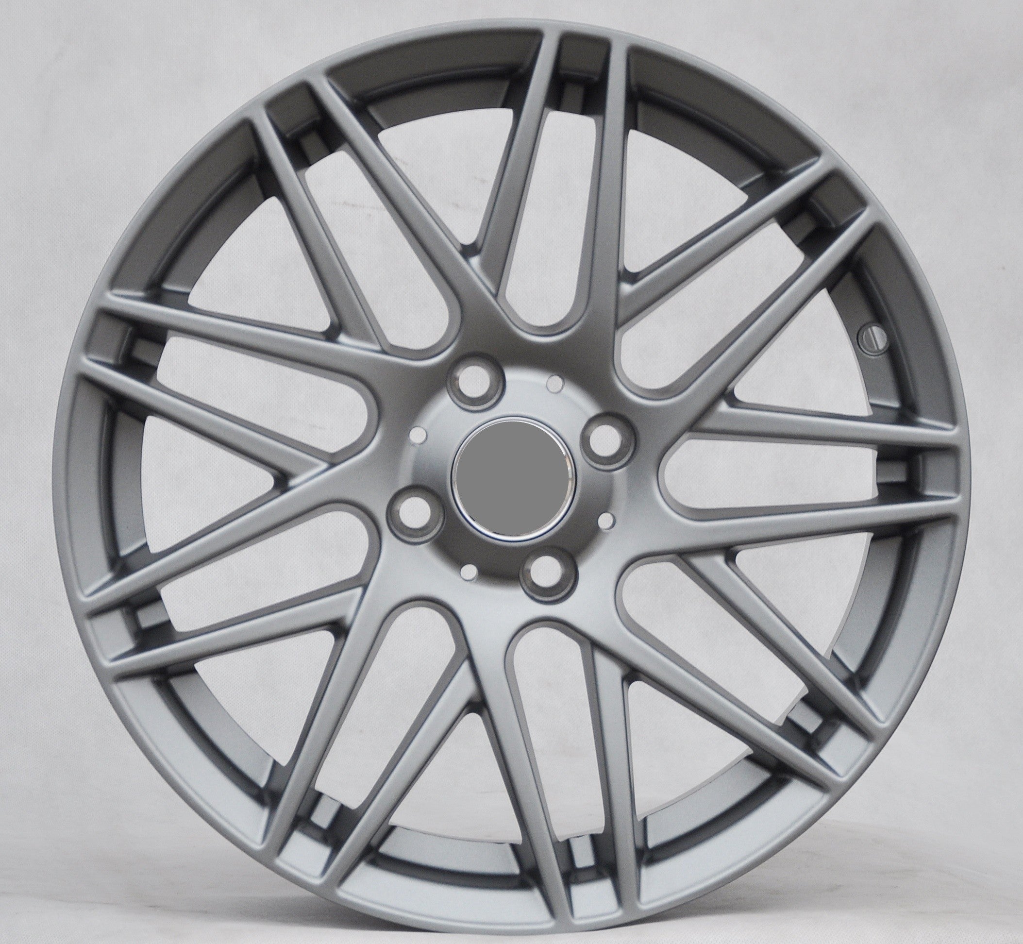 Haxer HX013g Alufælge 16" 3x112 ET30 – Gun metal (sæt á 4)