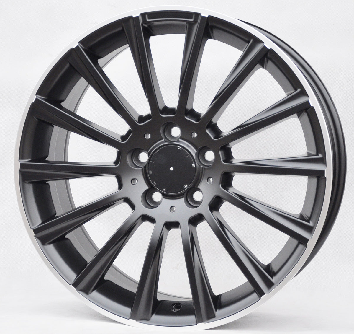 PDW 1048/5482 Alufælge 18" 5x112 ET48 – Poleret/sort mat (sæt á 4)