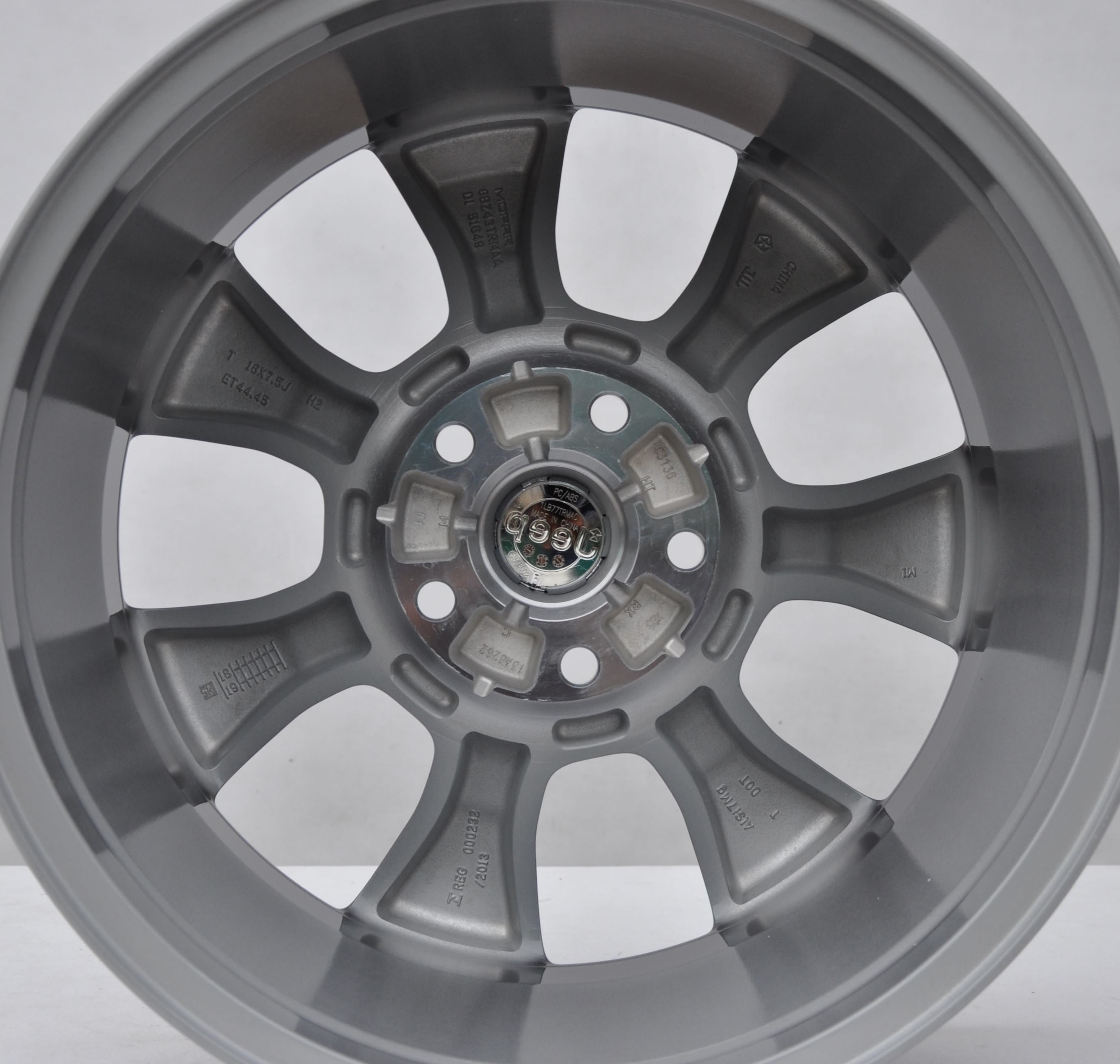 Jeep (oryginalne OEM) 6bz43trmaa Alufælge 18" 5x127 ET44 – Poleret/grafit (sæt á 4)