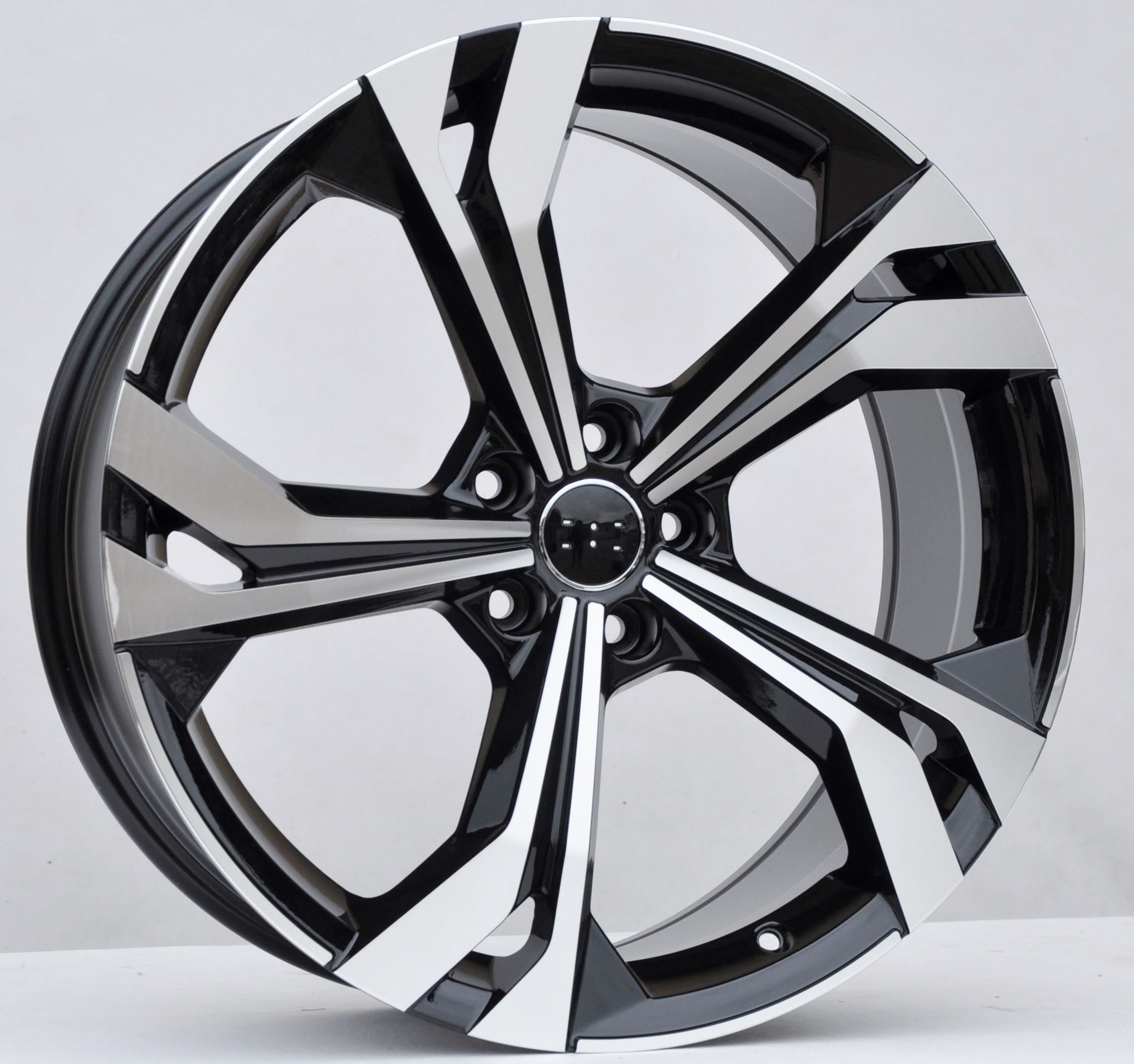 PDW 5873 Alufælge 20" 5x112 ET36 – Poleret/sort (sæt á 4)