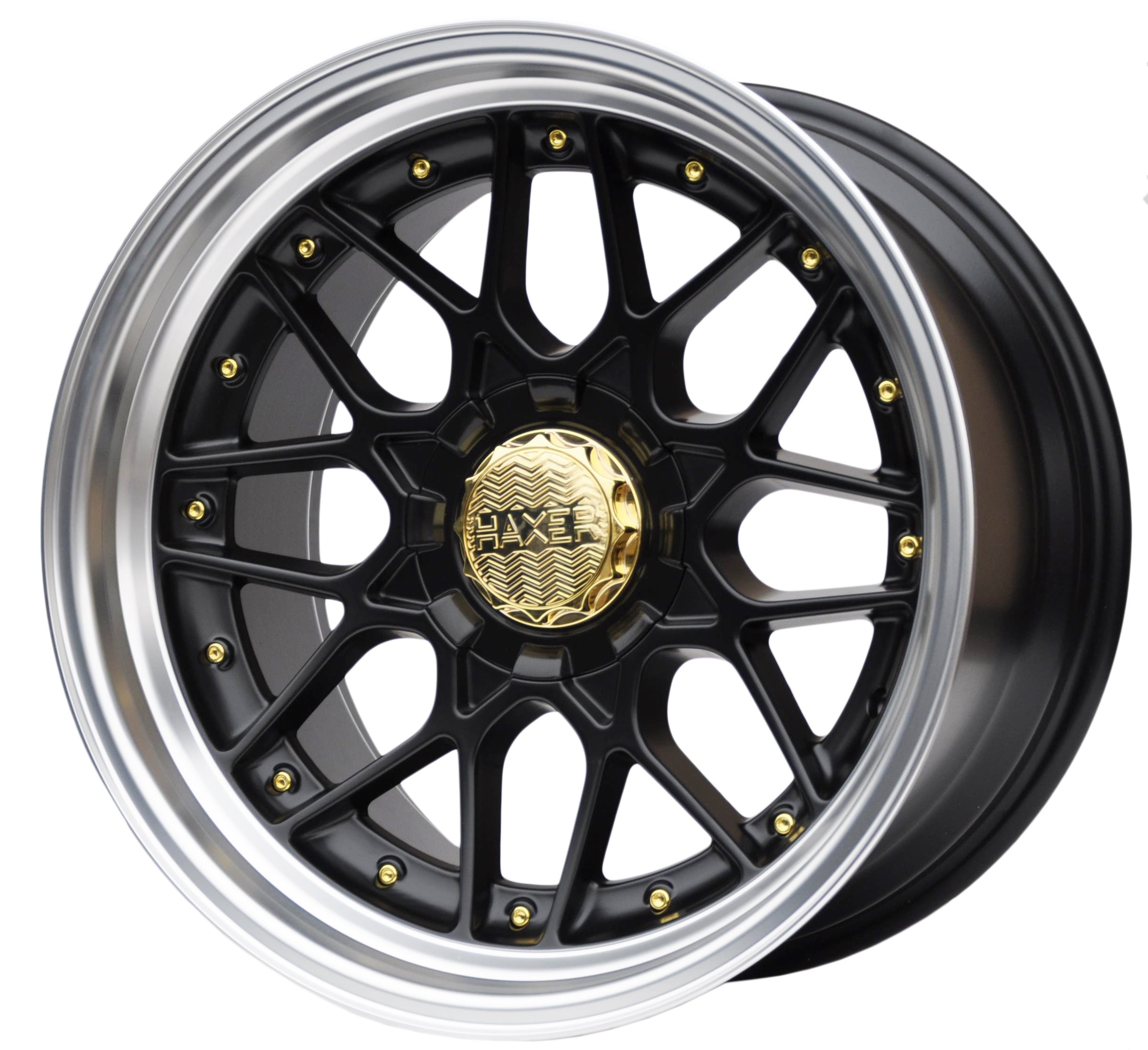 Haxer HX025 Alufælge 18" 5x112 ET30 – Sort (sæt á 4)
