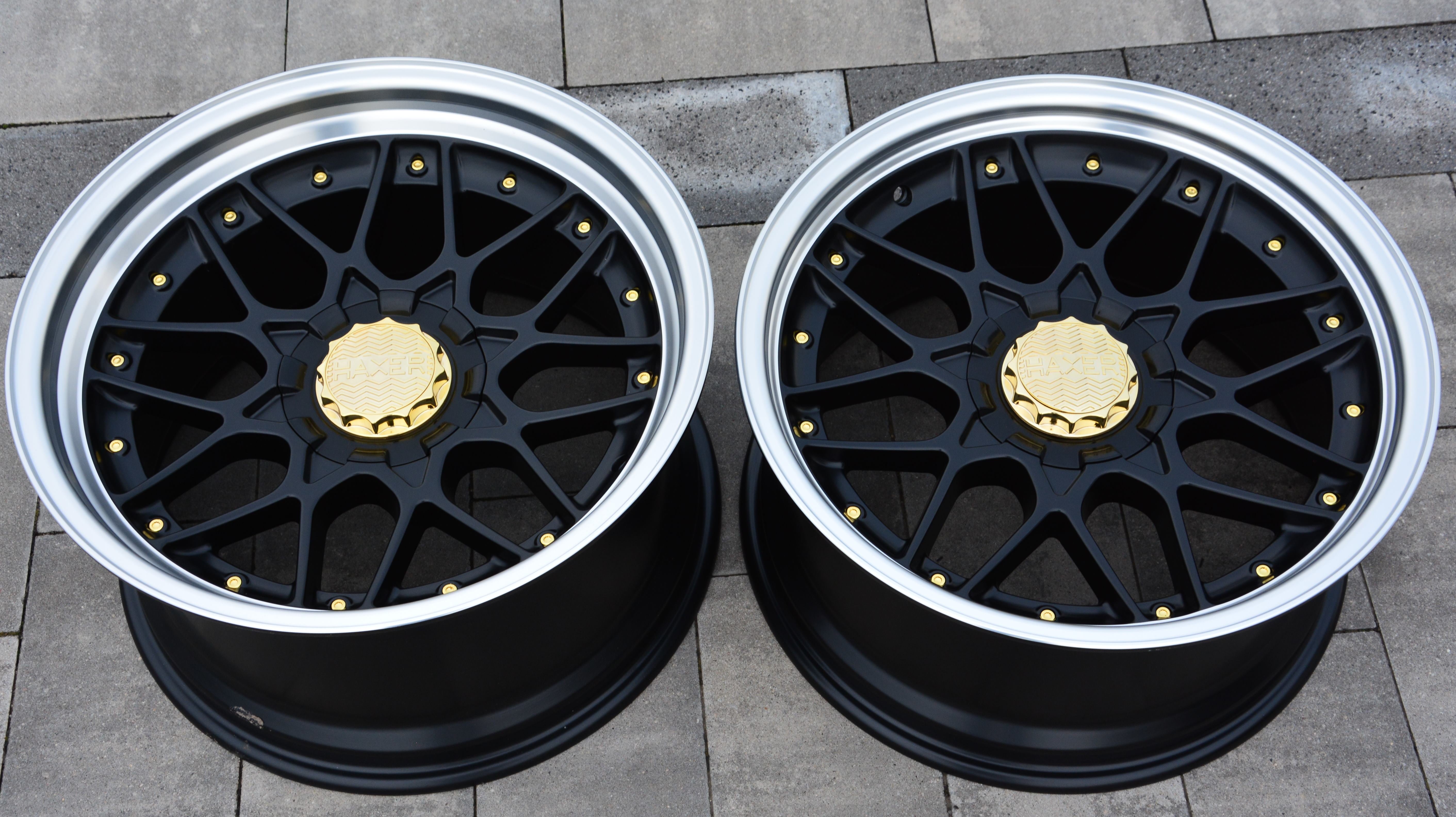 Haxer HX025 Alufælge 18" 5x112 ET30 – Sort (sæt á 4)